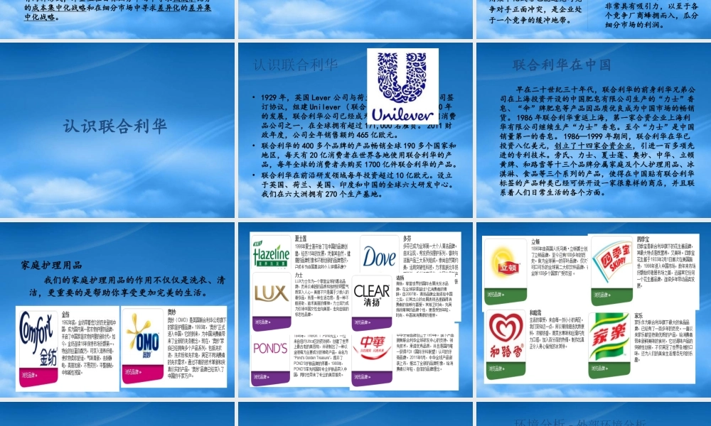 某公司集中化战略教材