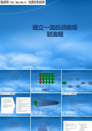 如何创建一流的战略规划流程