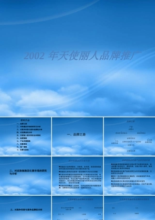 天使丽人品牌推广（PPT 92页）
