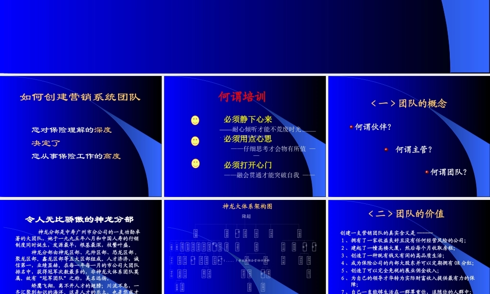 如何创建营销系统团队