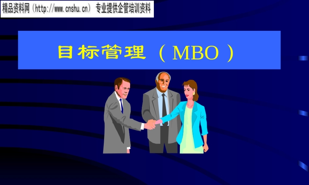 服装行业目标管理相关资料