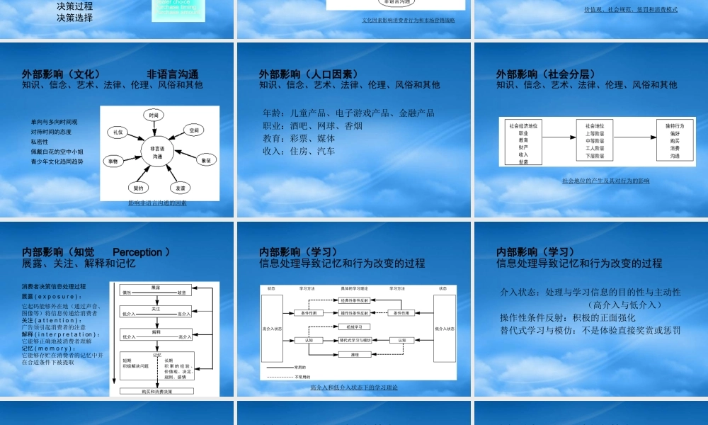 服装行业消费者购买行为分析