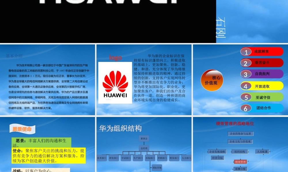 某公司绩效管理分析教材