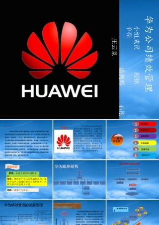 某公司绩效管理分析教材