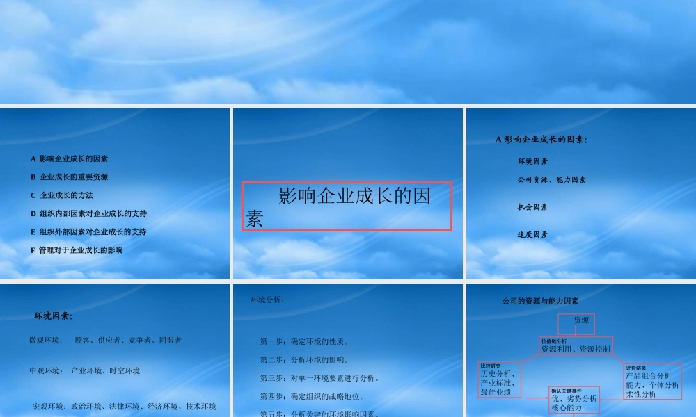 如何创造有效的企业增长