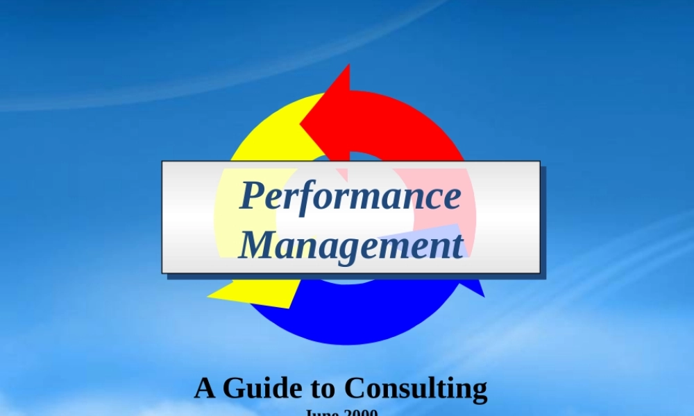 某公司绩效管理考评方法-英文版