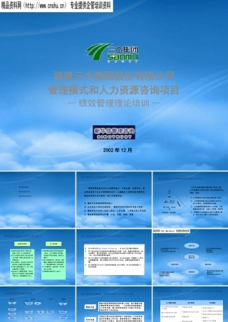 某公司绩效管理理论培训教程