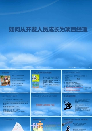 如何从开发人员成长为项目经理