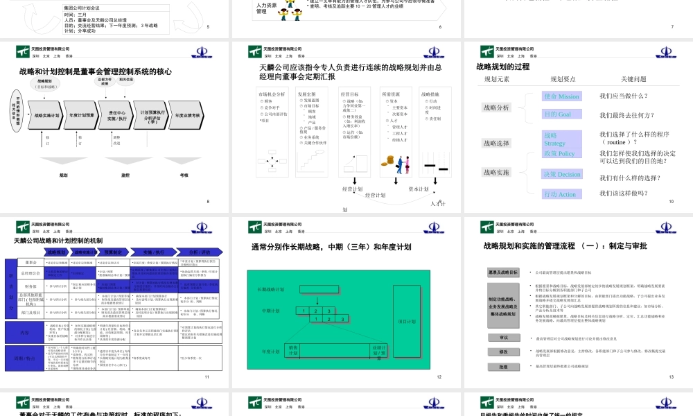 天图－天麟管理流程报告