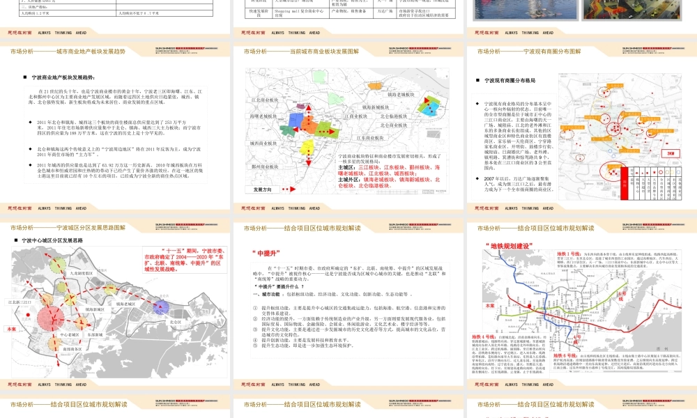 服装批发市场整合定位与招商推广策划