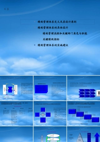 某公司绩效管理体系的原则与实施