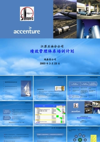 某公司绩效管理体系培训计划概述