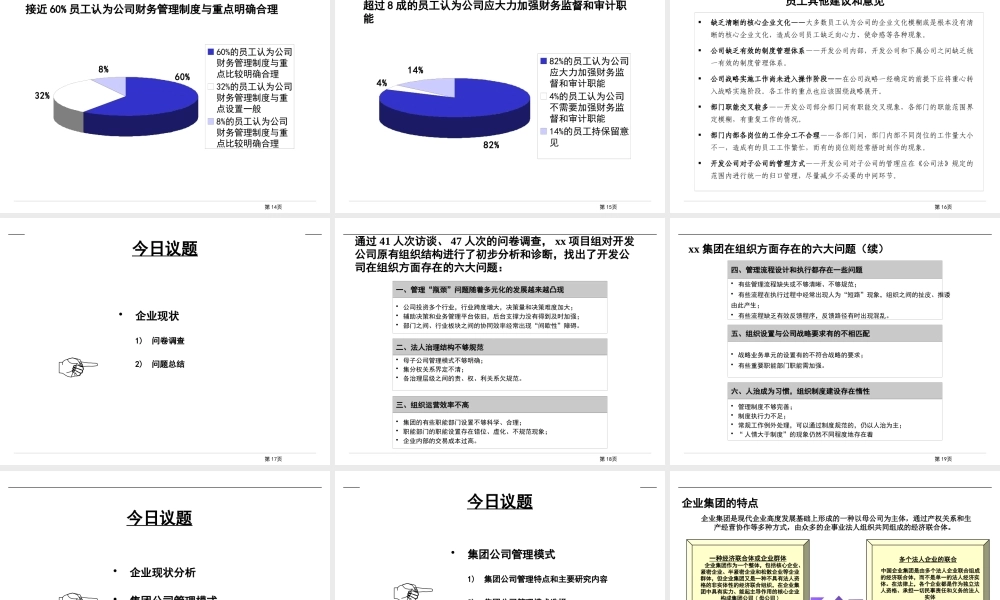 如何促进某集团事业全面发展