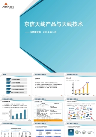 天线产品及技术培训材料