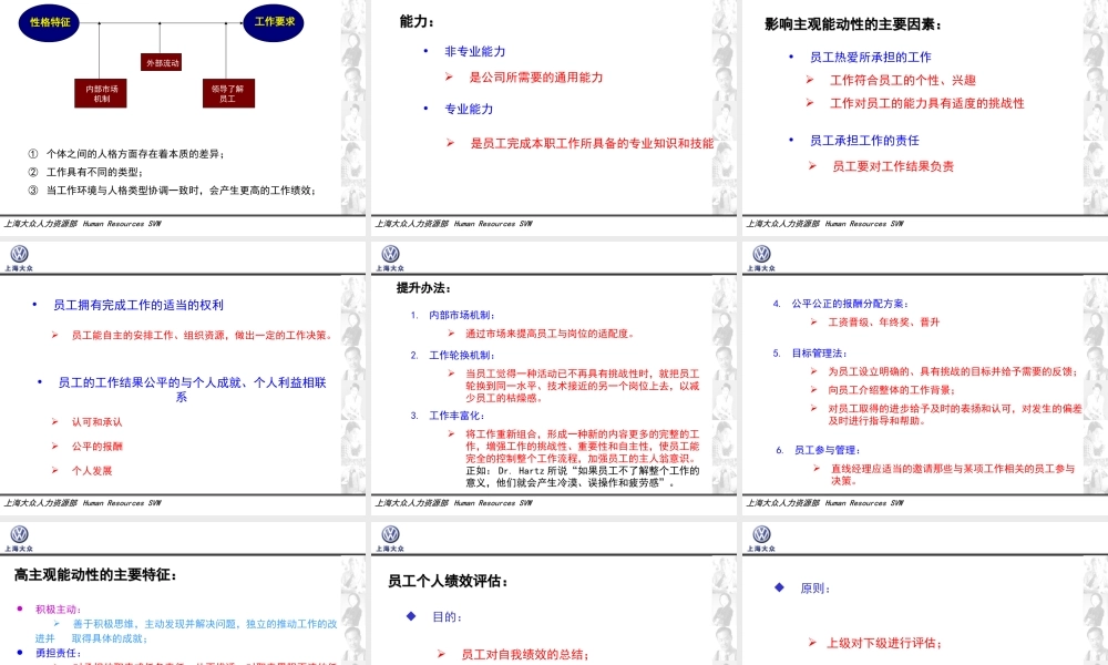 某公司绩效管理项目培训课件