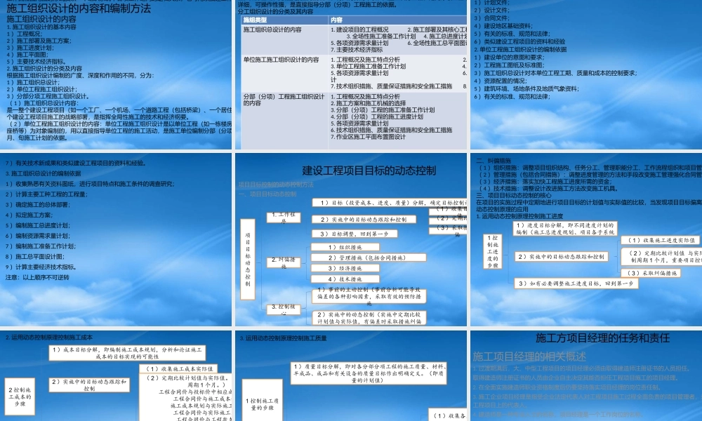 施工管理（PPT33页)