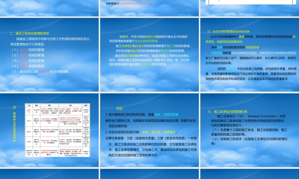 施工管理概述(ppt 103页)