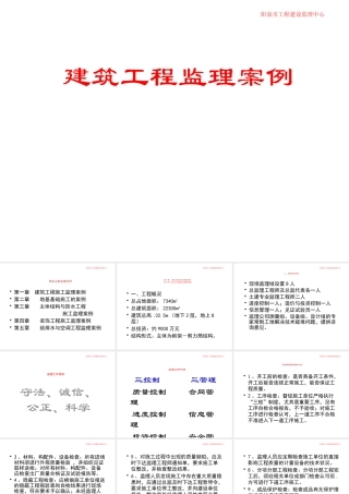 施工监理典型案例分析