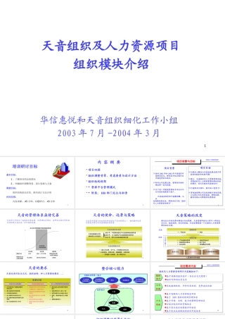 天音组织模块(讲义版20)-陈文胜