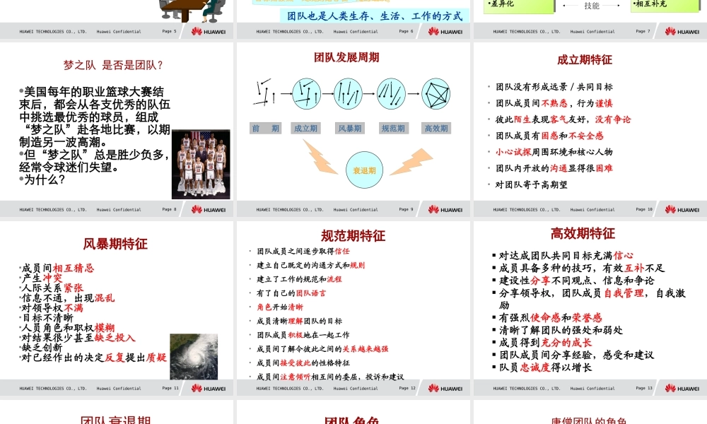 如何打造高绩效的团队(PPT 53页)