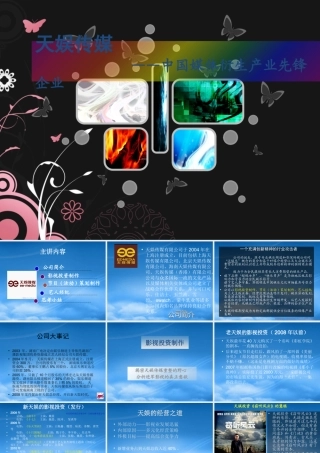 天娱传媒事业运营介绍