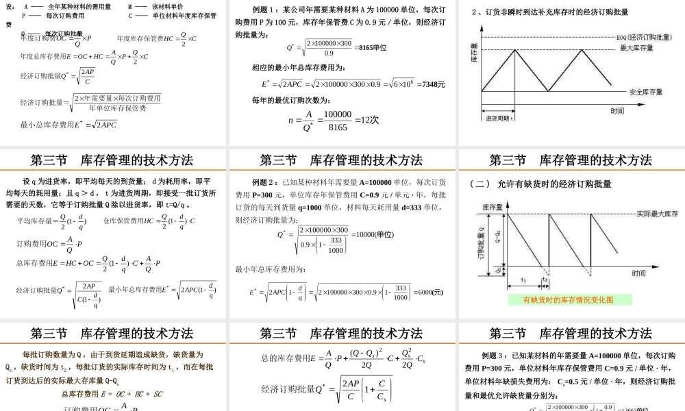 施工项目材料管理概述