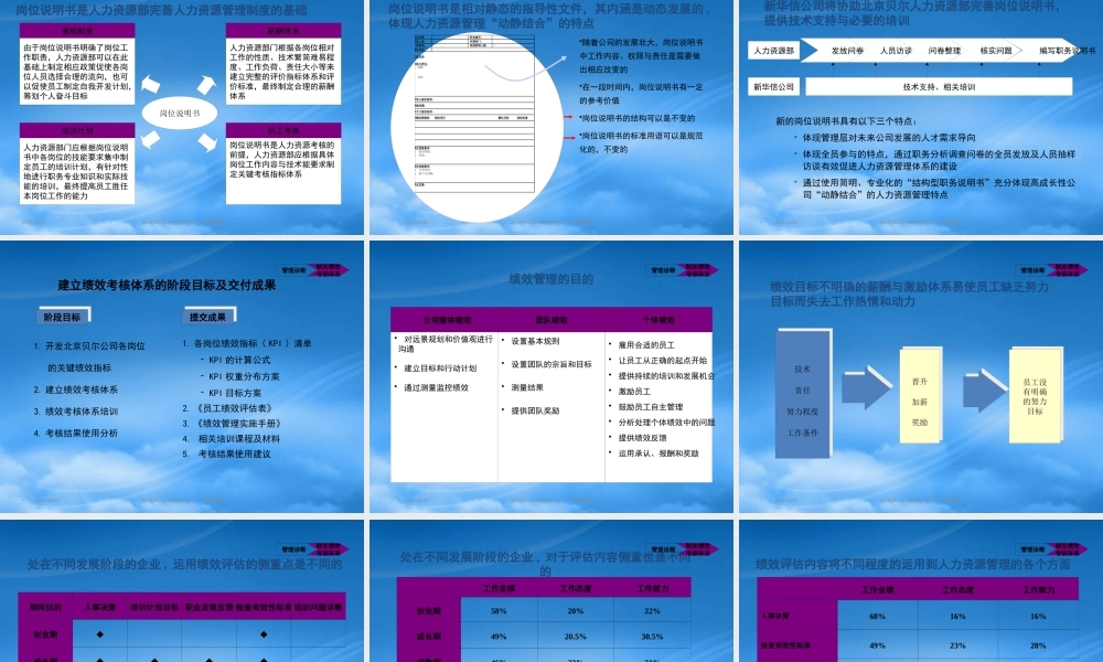 某公司绩效考核管理项目建议书