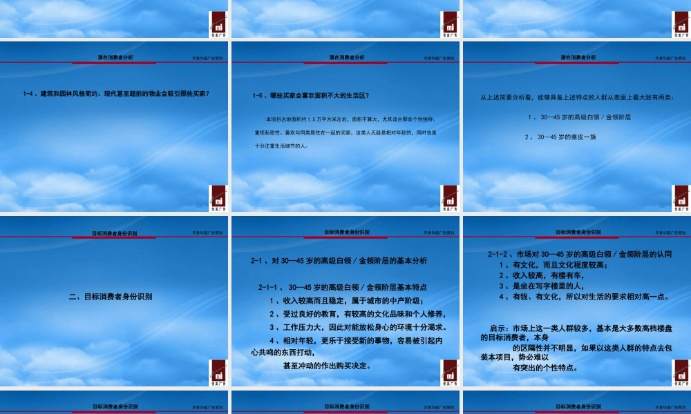 天誉华庭广告推广策略