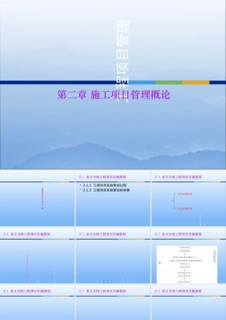 施工项目管理概论