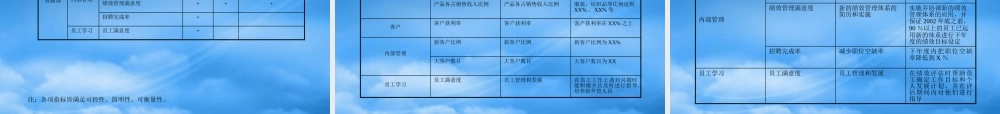 某公司绩效考评体系管理实务
