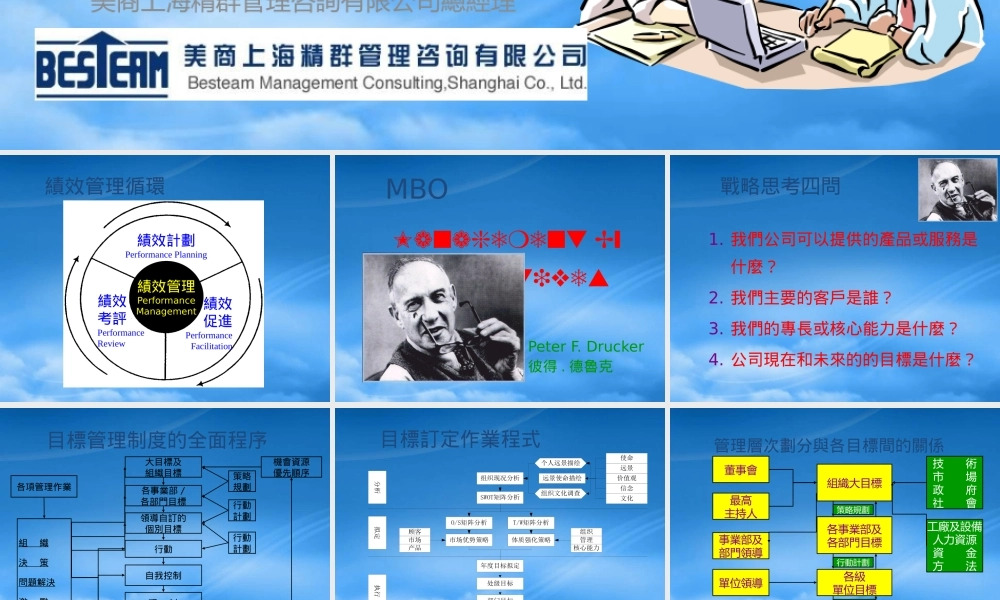 某公司绩效目标的设定