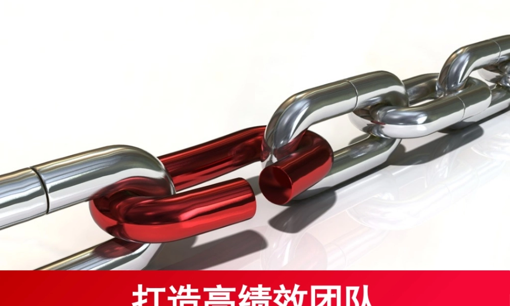 如何打造高绩效团队(PPT 39页)