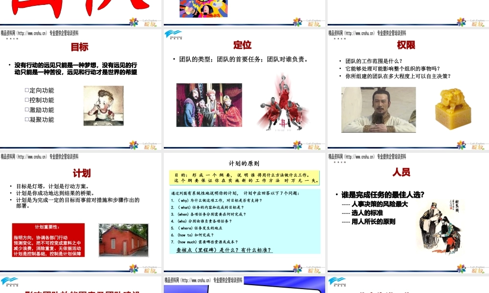 如何打造高绩效团队(ppt 57页)