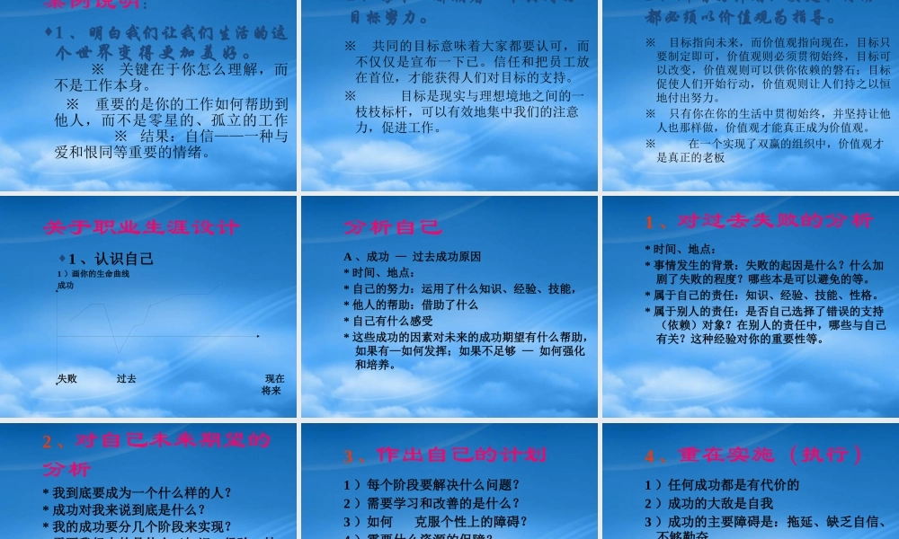 某公司价值观培训