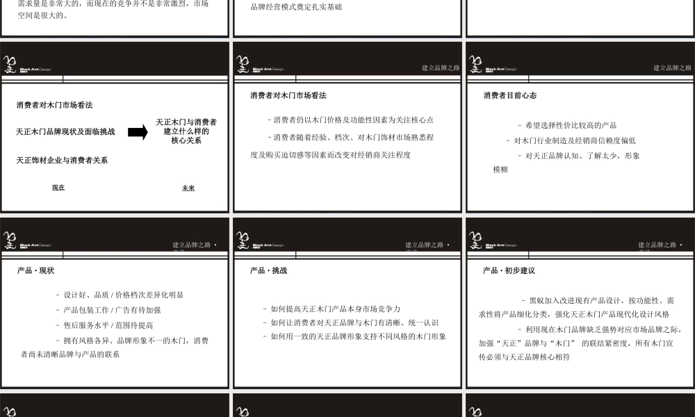 天正木业品牌推广合作提报书