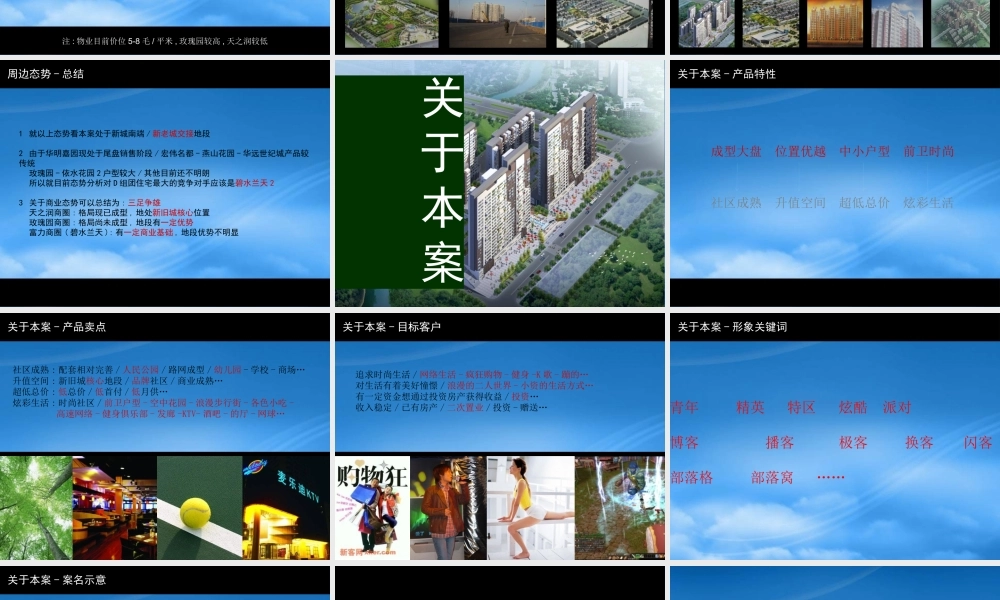 天之润案前企划