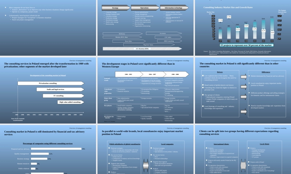 某公司简介及咨询顾问职业生涯发展