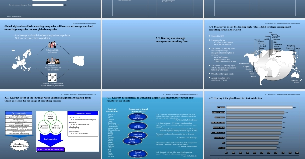 某公司简介及咨询顾问职业生涯发展
