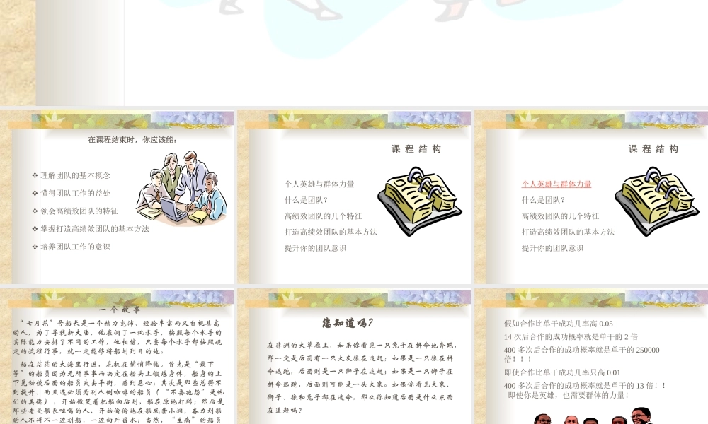 如何打造高绩效团队培训