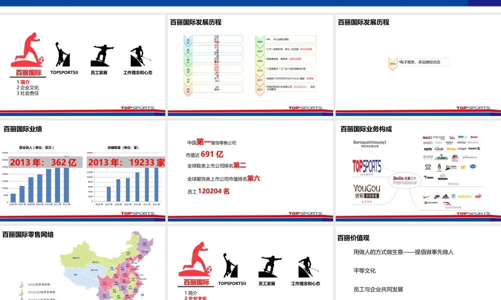某公司介绍及员工发展