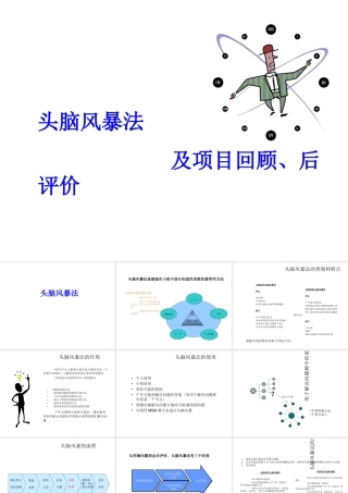 头脑风暴法及项目回顾及评价