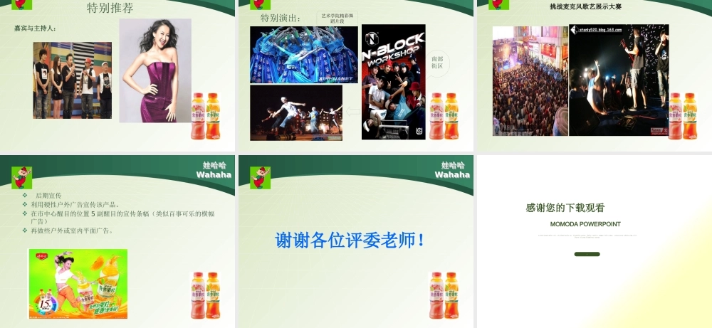 娃哈哈“营养果粒”推广策划书
