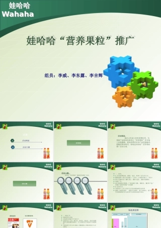 娃哈哈“营养果粒”推广策划书