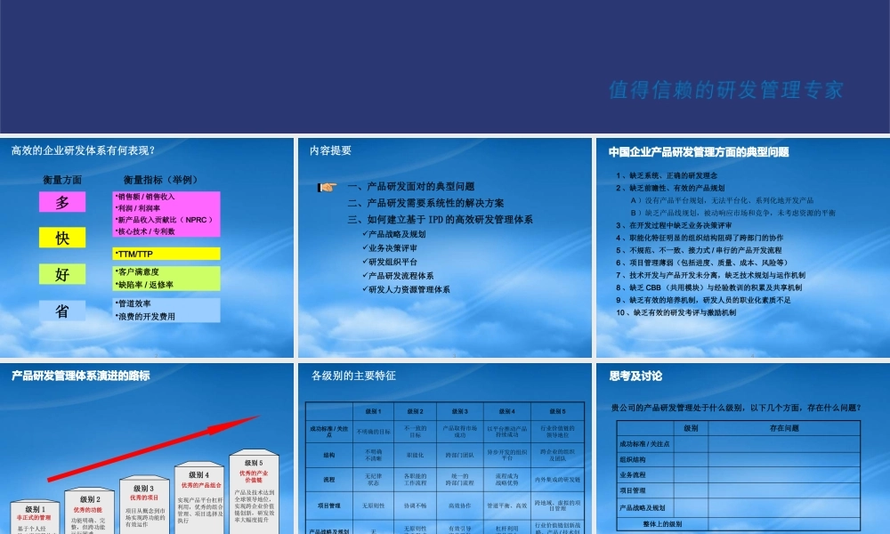 如何打造高效的研发体系-汉捷