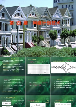 施工组织设计网络计划技术讲义