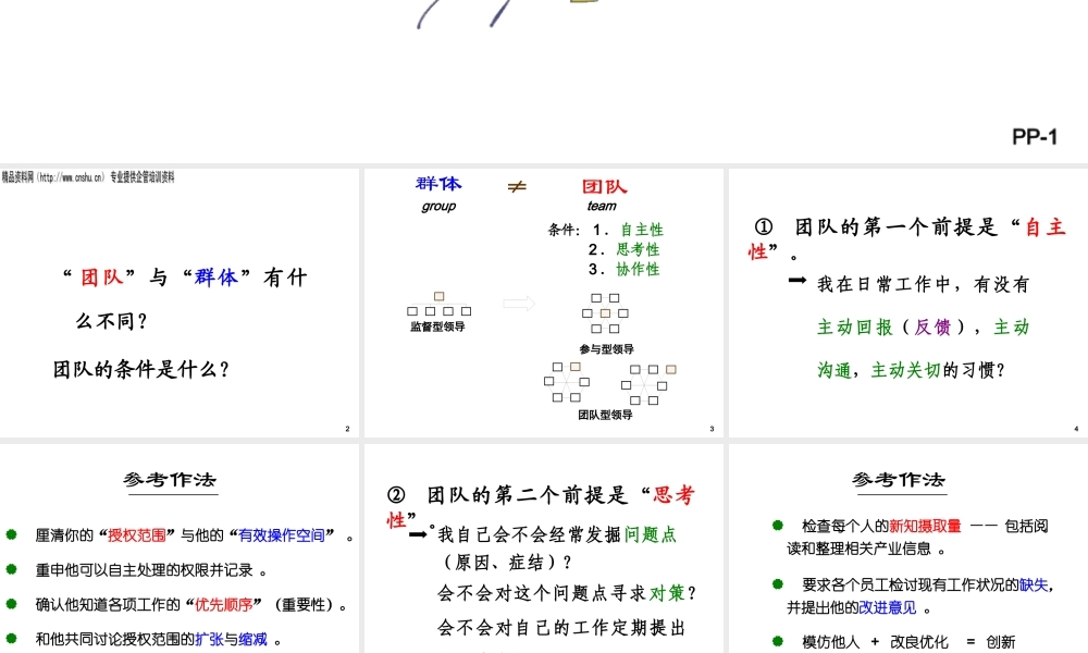 如何打造高效团队(ppt 39页)7