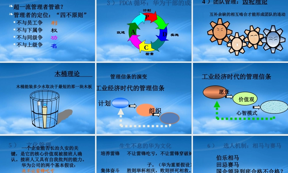 某公司经营管理方案分析