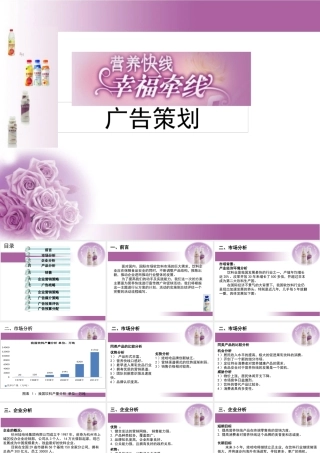 娃哈哈营养快线广告策划书