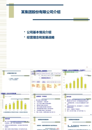某公司经营管理理念和发展战略