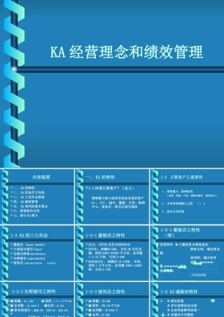 某公司经营理念和绩效管理课件